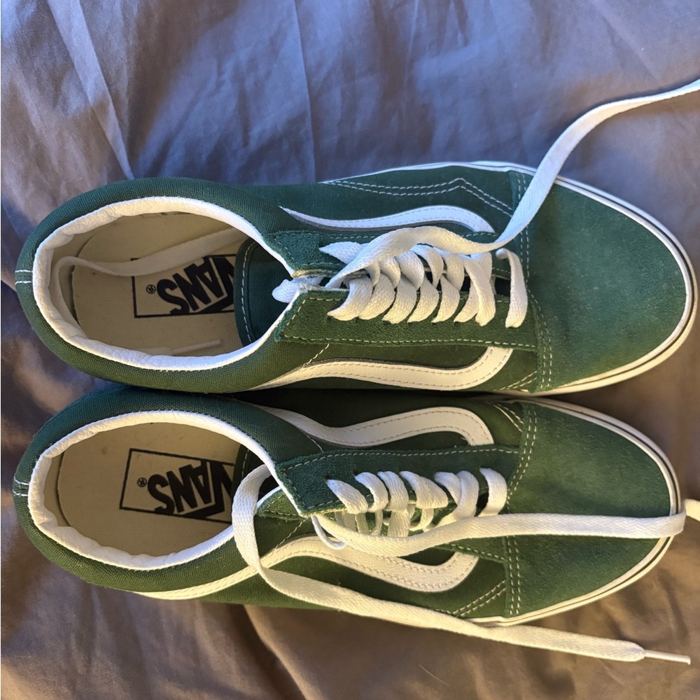 Vans Green Old Skool Sneakers